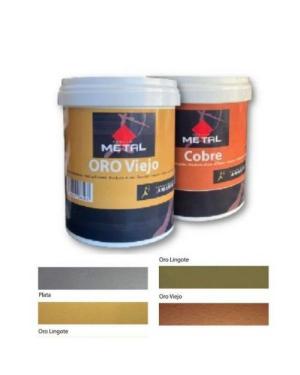 PINTURA EFECTO METAL, 750ML